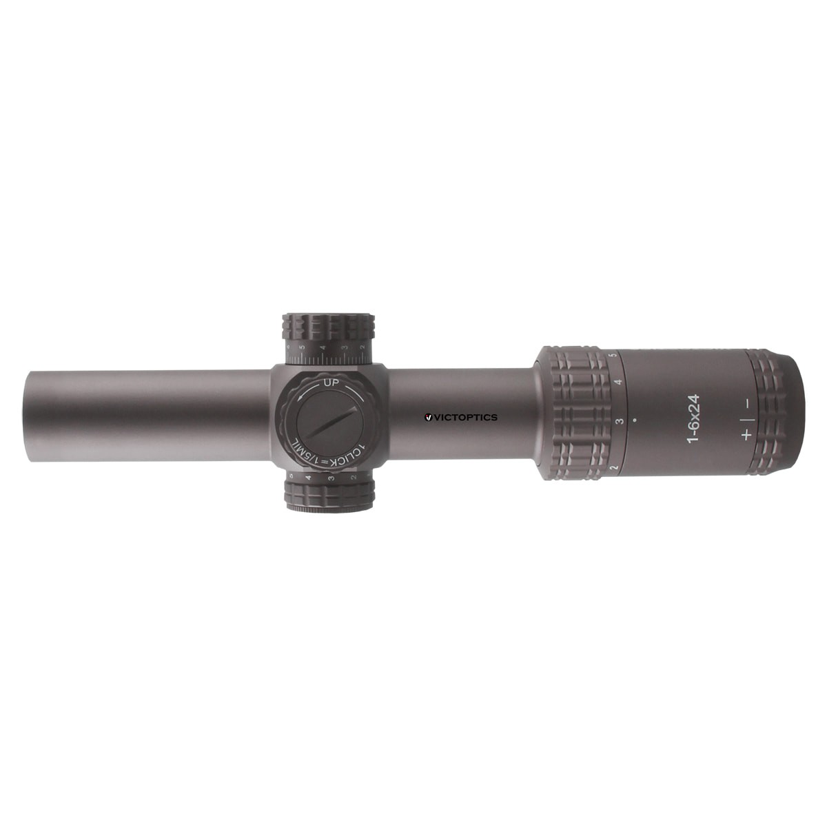 Victoptics S6 1-6x24 SFP Burnt Brown