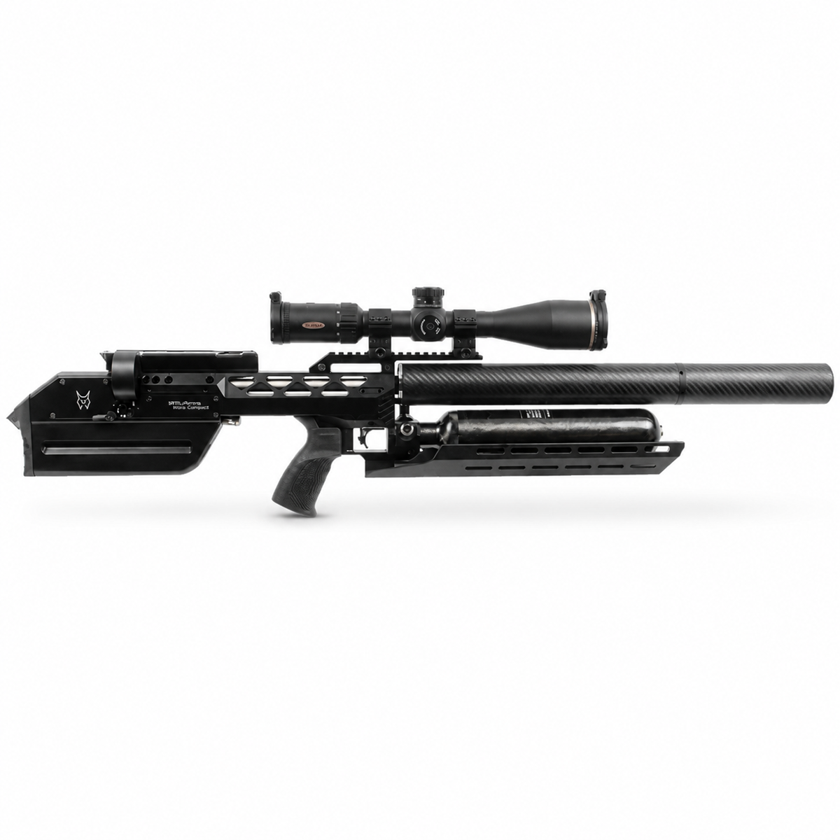 RTI Mora Compact V2 Gen 2 PCP air rifle right-side profile