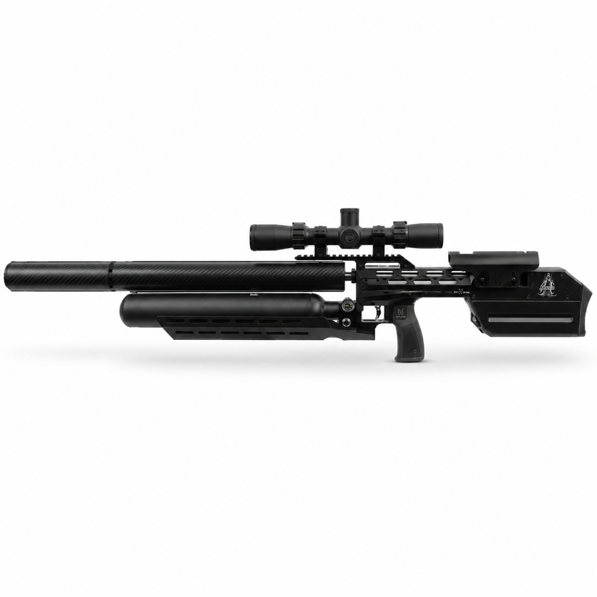 RTI Mora Standard V2 Gen 2 PCP air rifle left-facing profile