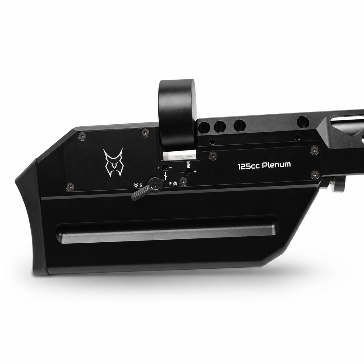RTI Mora Sniper 125cc plenum and external adjustment controls