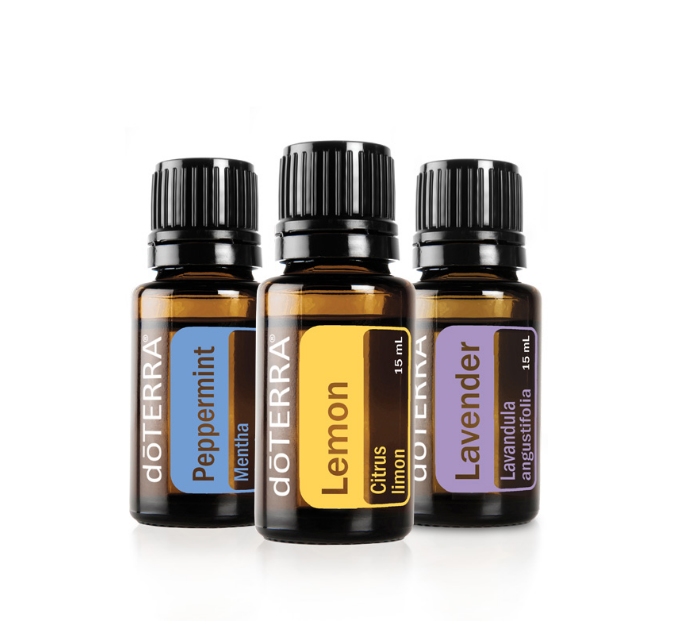 Lavender Lemon Peppermint essential oils