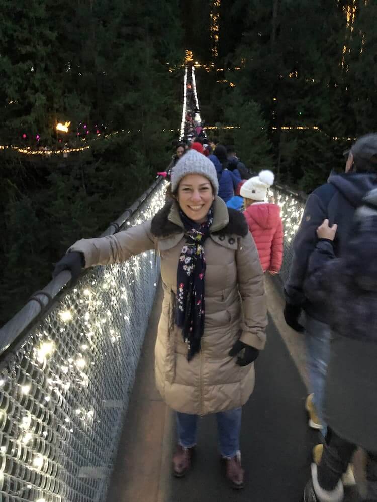 Hamra on Capilano Bridge