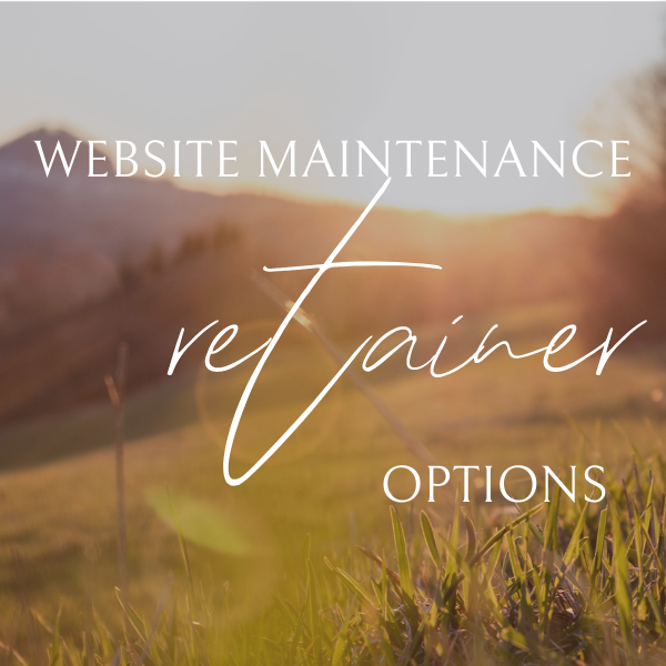 Monthly Website Maintenance Retainer Options