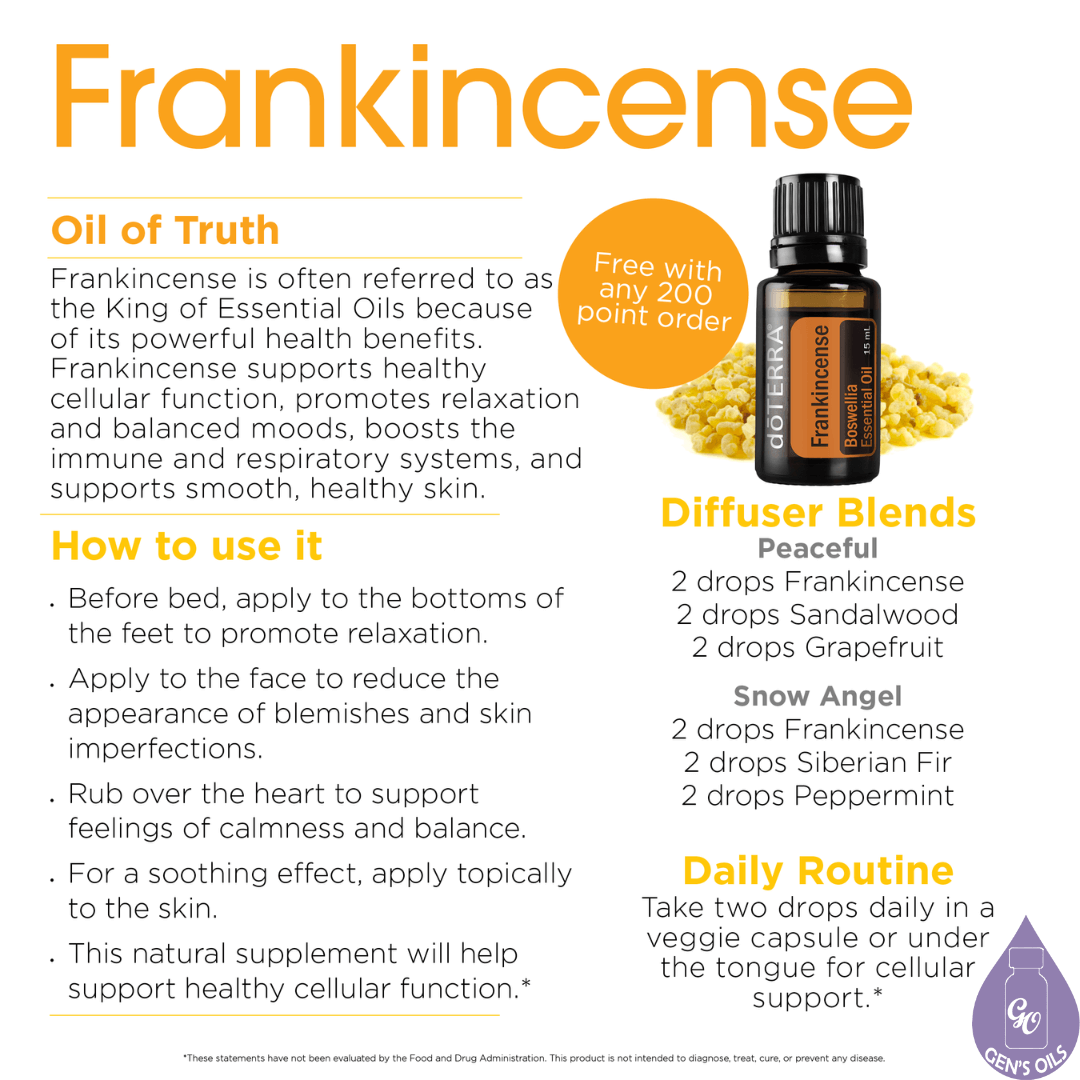 Frankincense: Oil of Truth