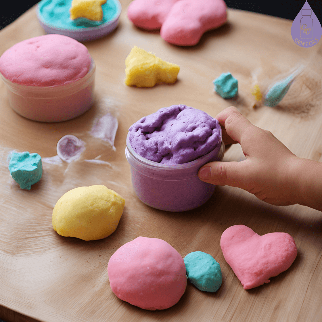 Aromatic playdough