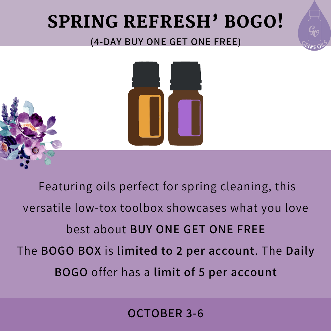 Spring Refresh BOBO (4-day Buy One, Get One FREE)