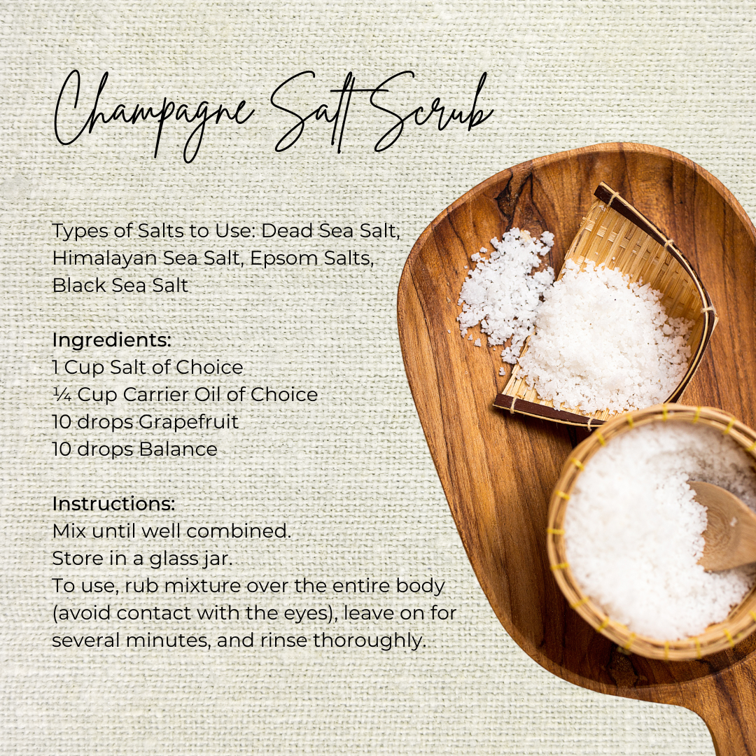 Champagne Salt Scrub