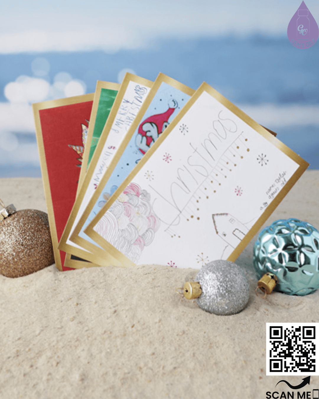 5 Pack Christmas Card Bundle