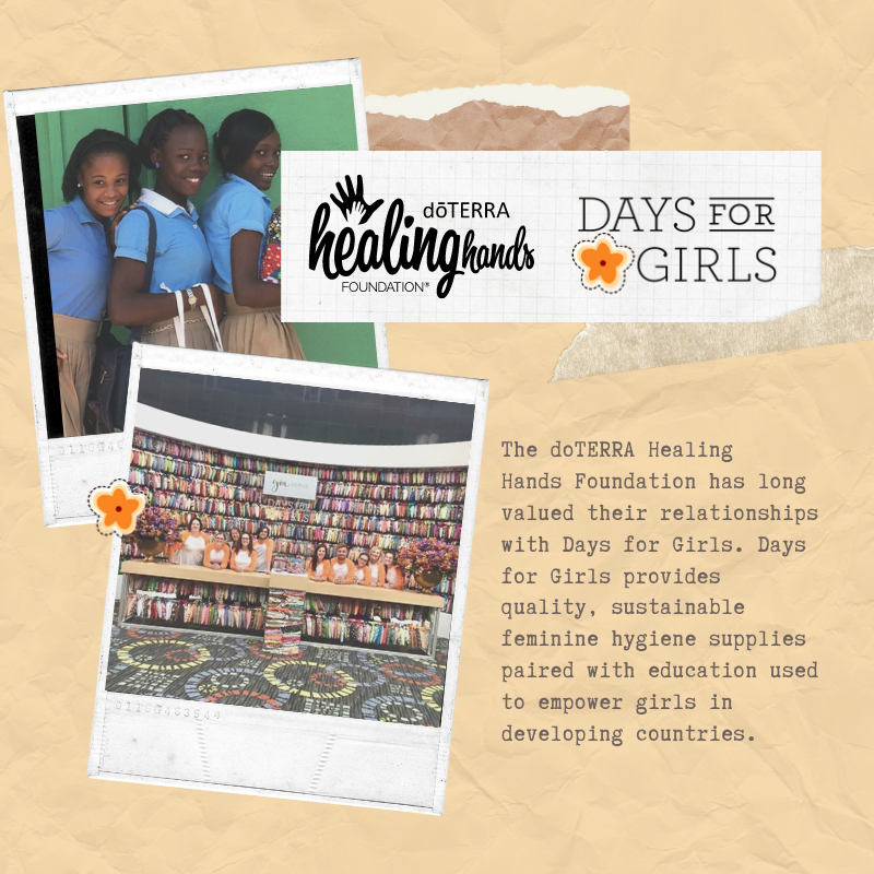 doTERRA Healing Hands Days for Girls