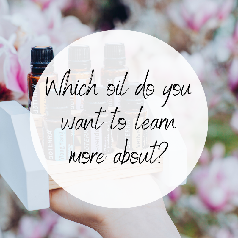 Which oil do you want to learn more about?