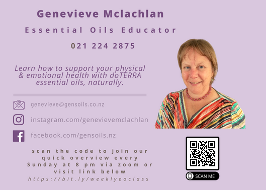 Essential Oils Overview invitation
