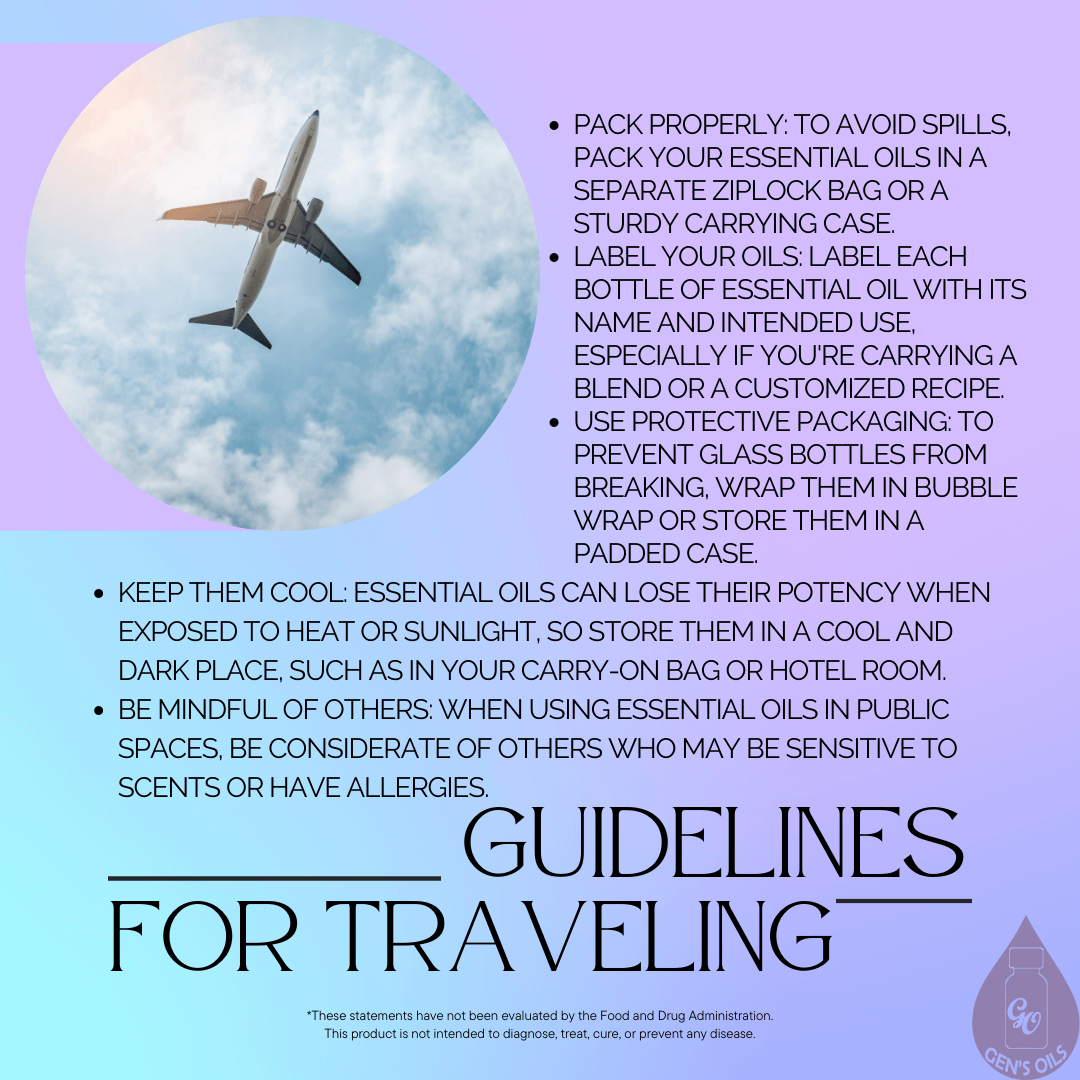 Guidelines for Travelling