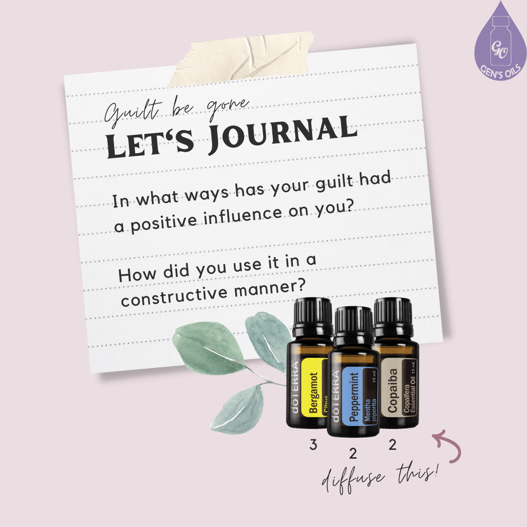 Guilt be gone. Let's journal