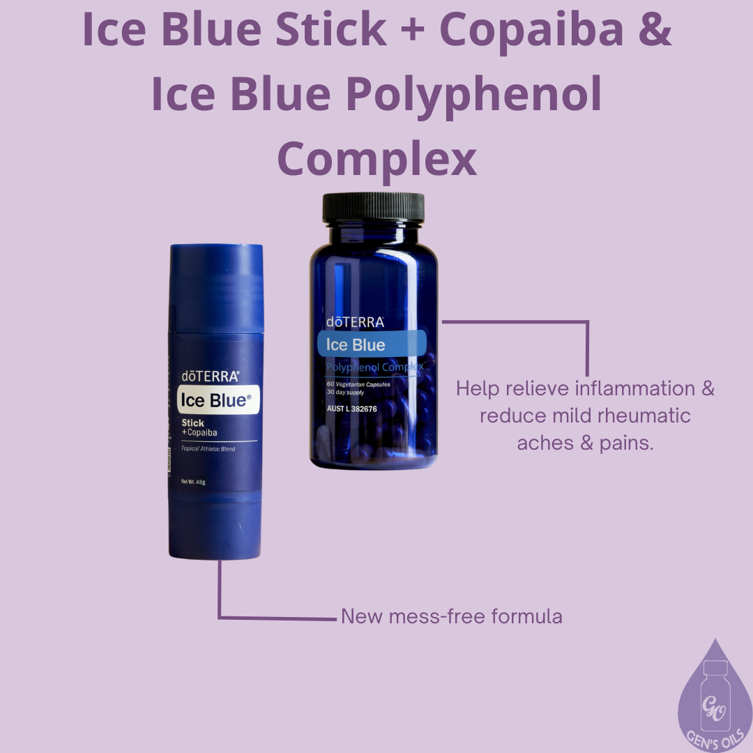 Ice Blue Stick + Copaiba & Ice Blue Polyphenol Complex