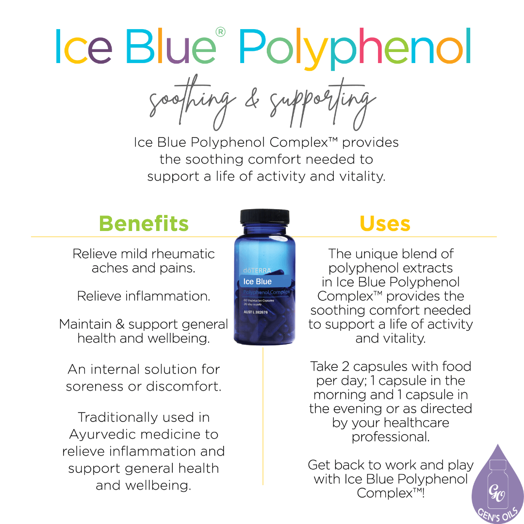 Ice Blue Polyphenol Complex. Benefits & Uses