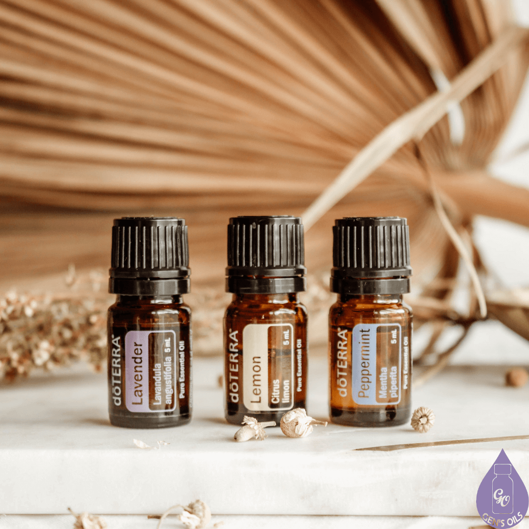 Introductory Kit. Lemon, Lavender, Peppermint
