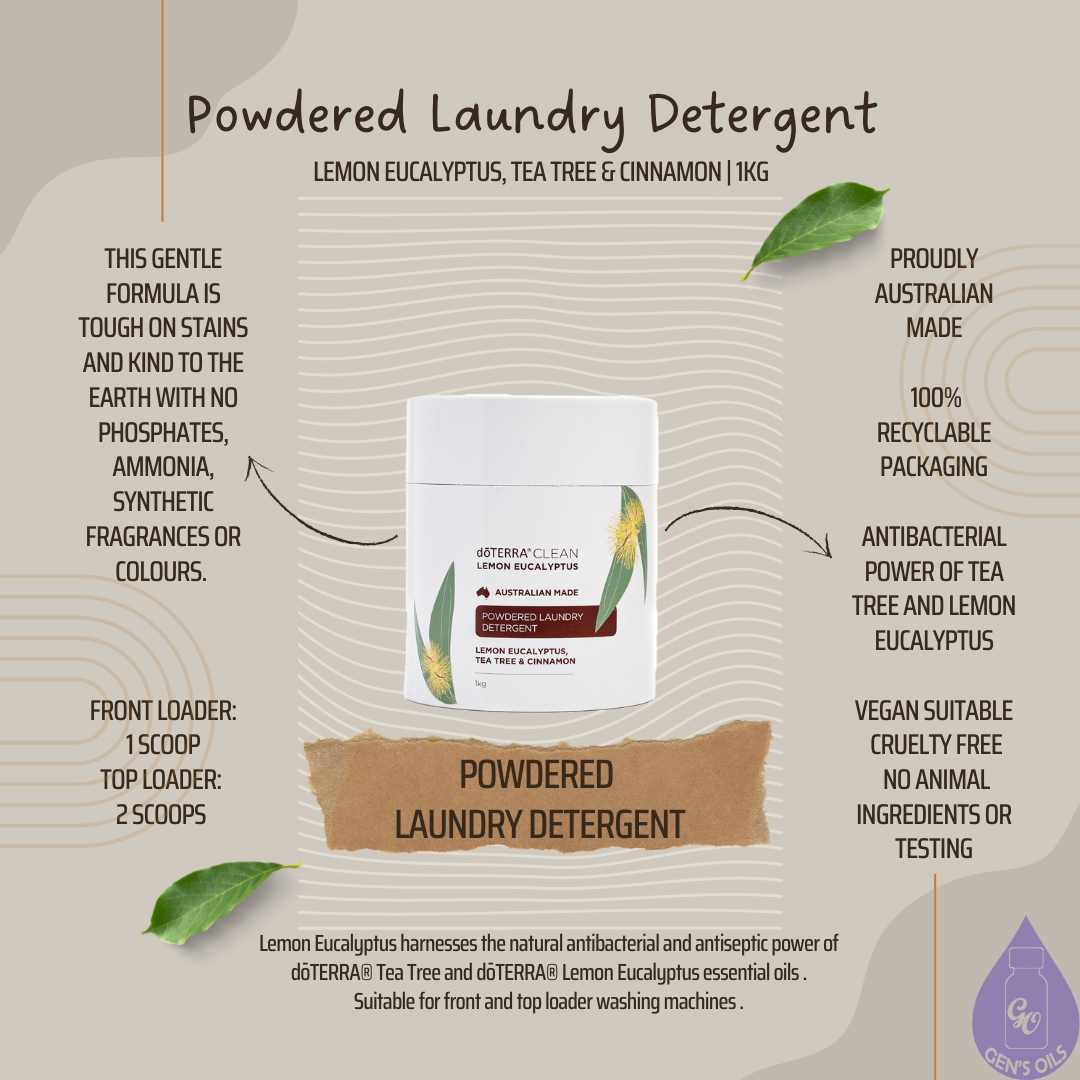 Powdered Laundry Detergent