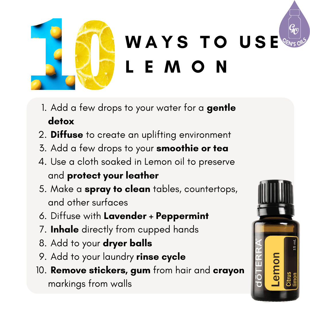 10 ways to use Lemon