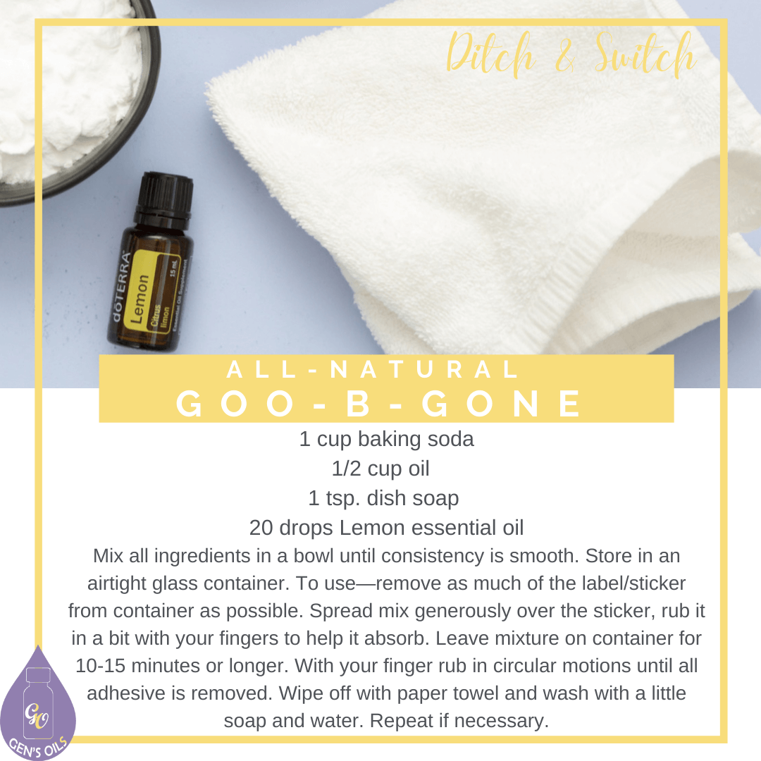 All Natural Goo B Gone recipe