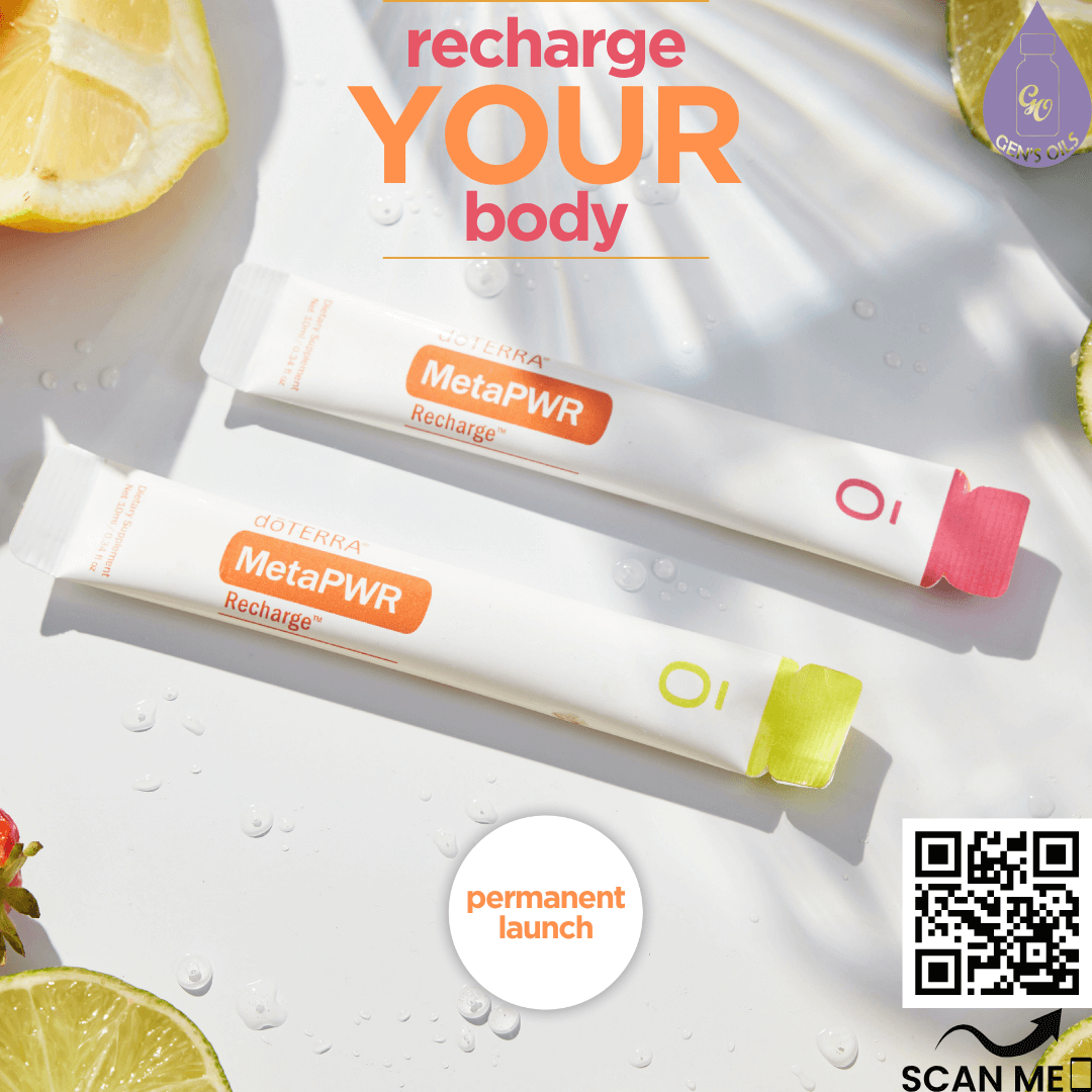 MetaPWR Recharge. Recharge your body. Scan the QR code to purchase the new MetaPWR Recharge.