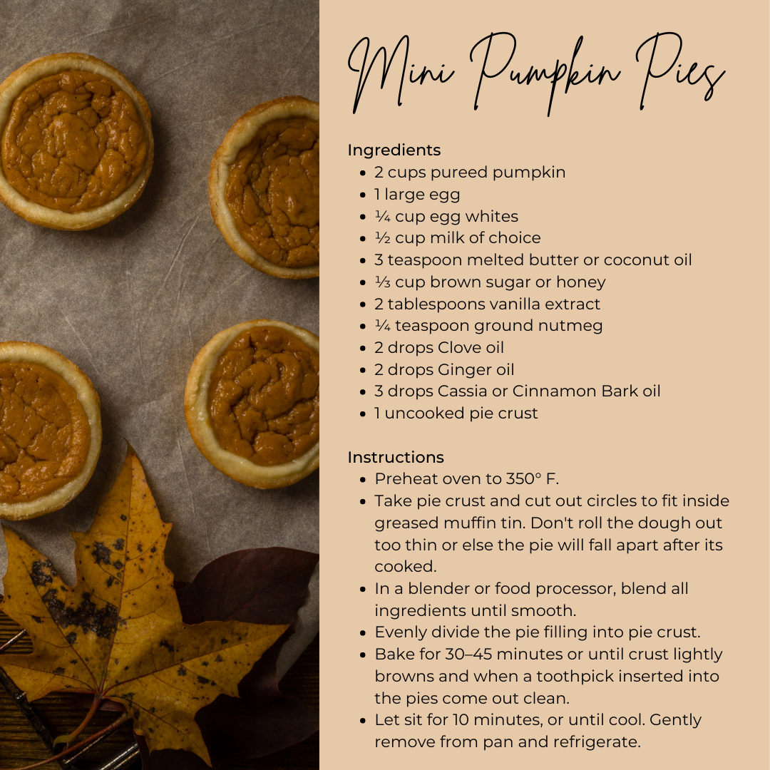 Mini Pumpkin Pies