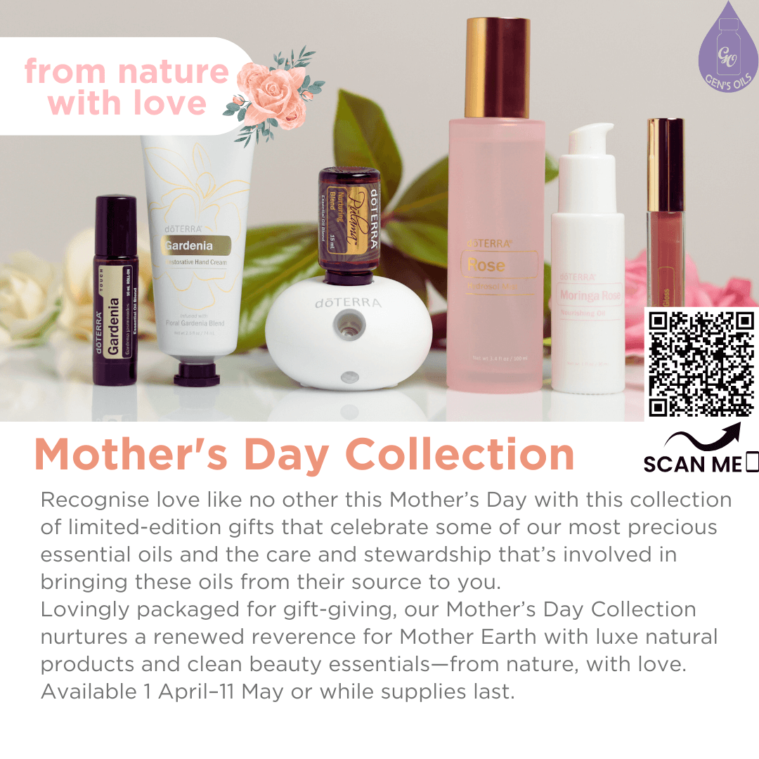 Mother's Day Collection. From Nature with Love. The QR code opens a link to download the Mother's Day Collection eBook.