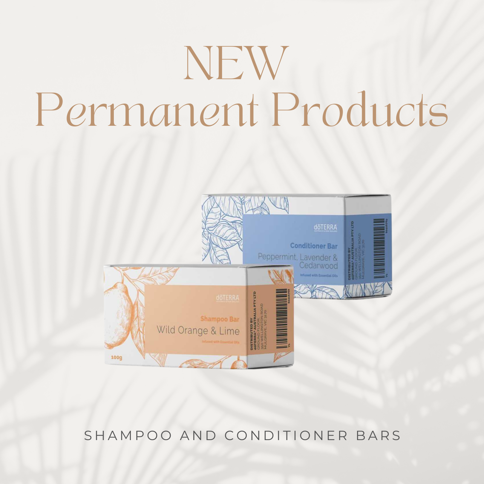 New Product. Shampoo & Conditioner bars