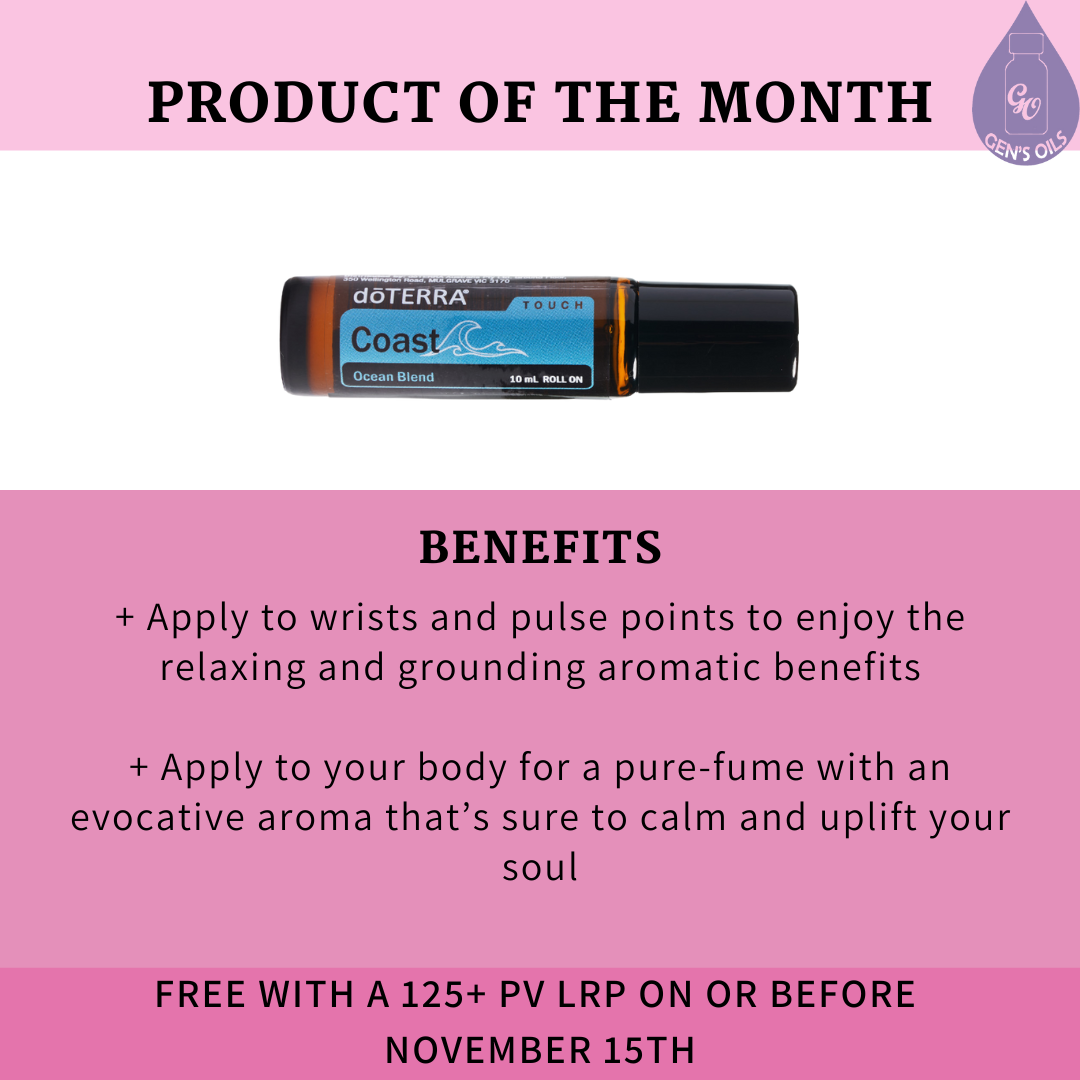 Product of the month, Coast Touch Ocean Blend