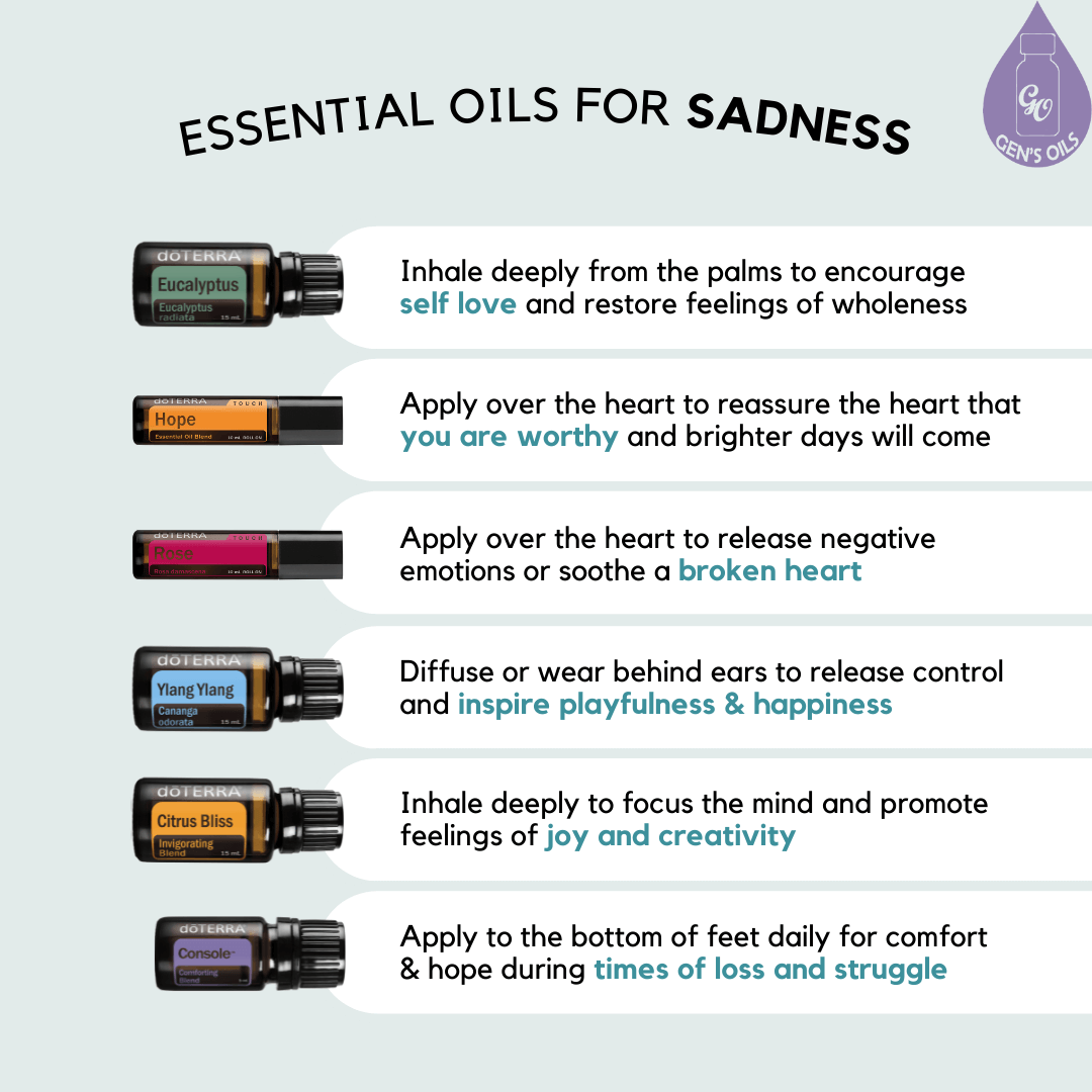 Essential Oils for Sadness