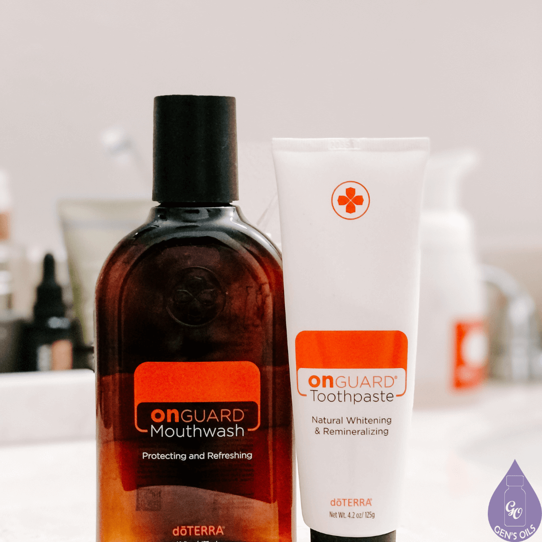 On Guard Toothpaste & Mouthwash