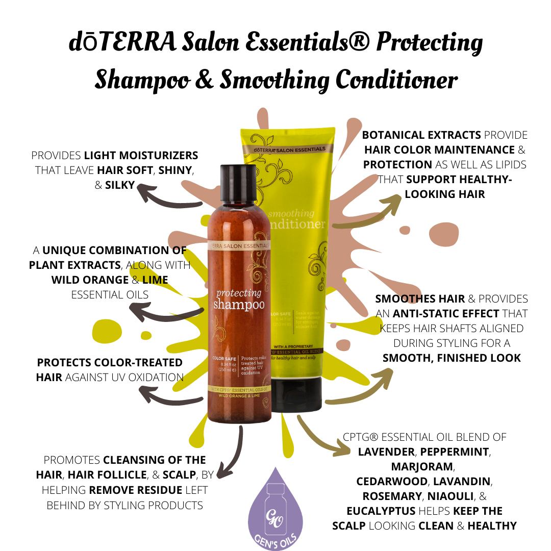 doTERRA Salon Essentials Portecting Shampoo & Smoothing Conditioner