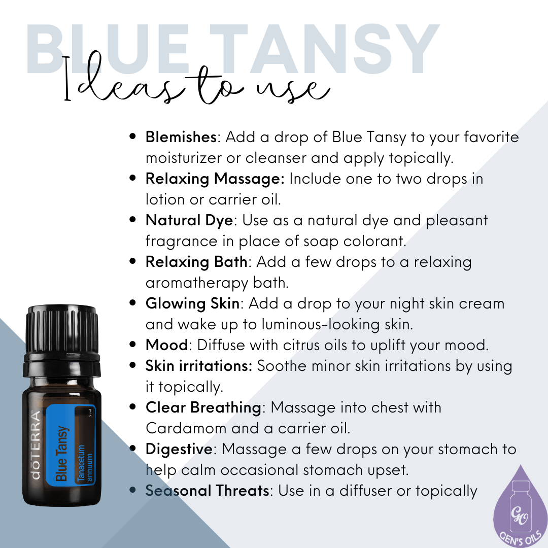Blue Tansy Uses