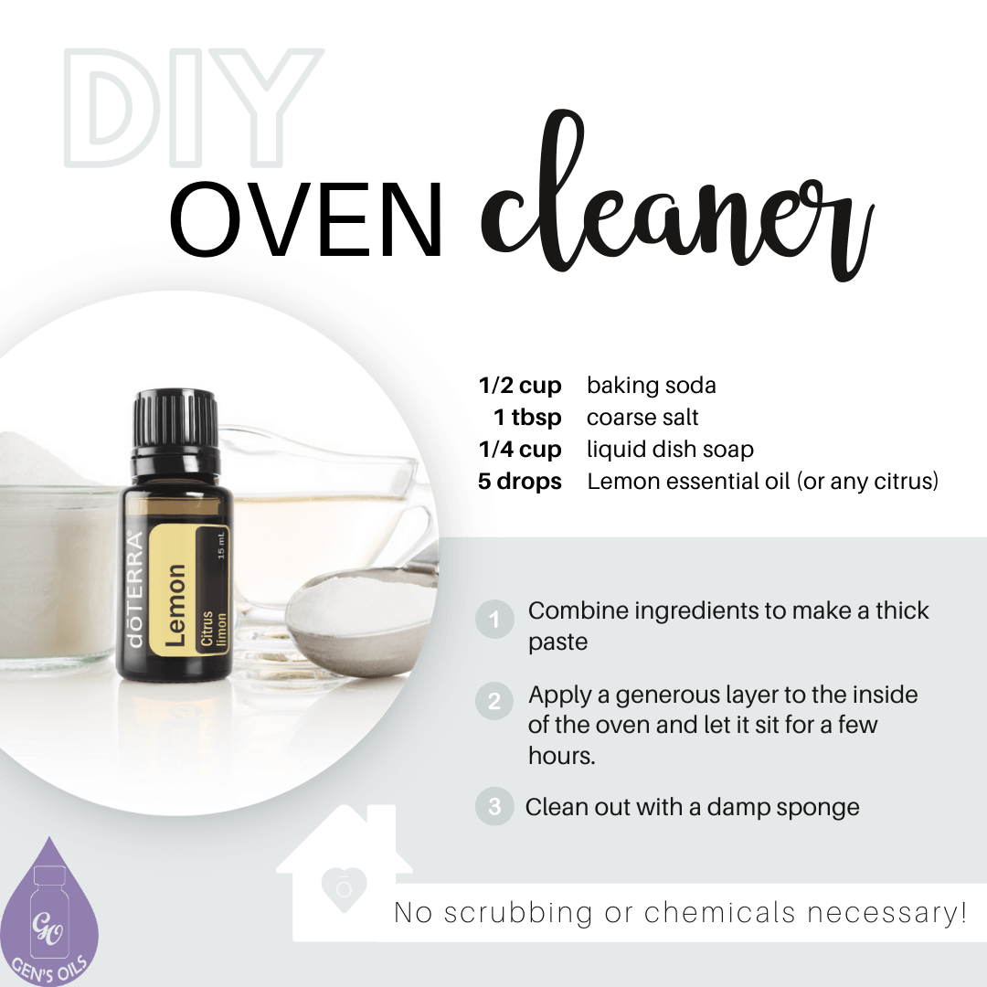 Oven cleaner recipe
