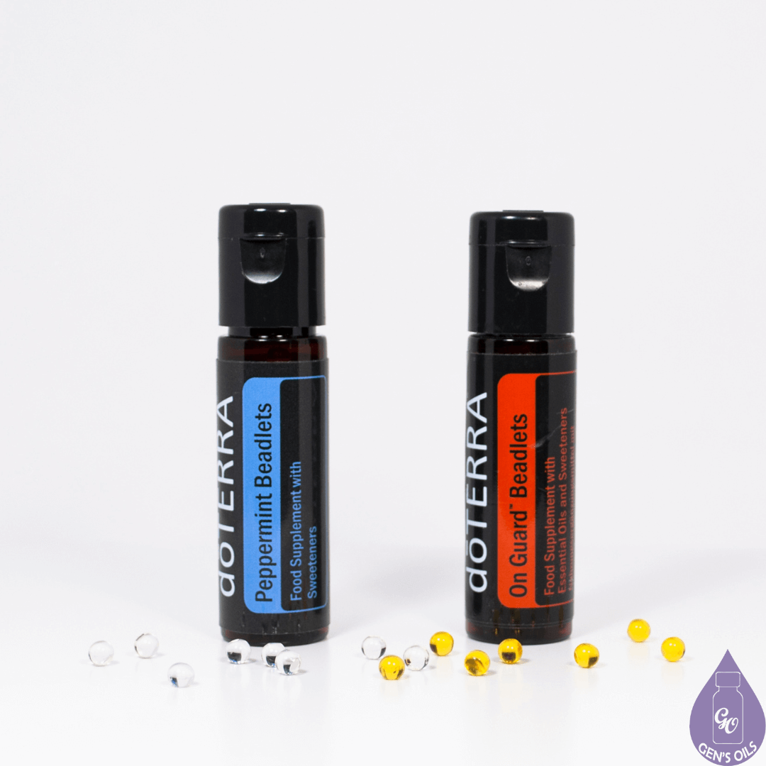 Bottles of Pepperment Beadlets & On Guard Beadlets