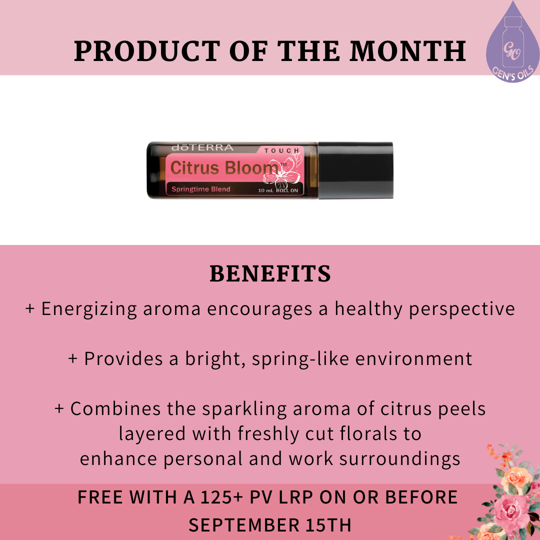 Product of the month. Citrus Bloom