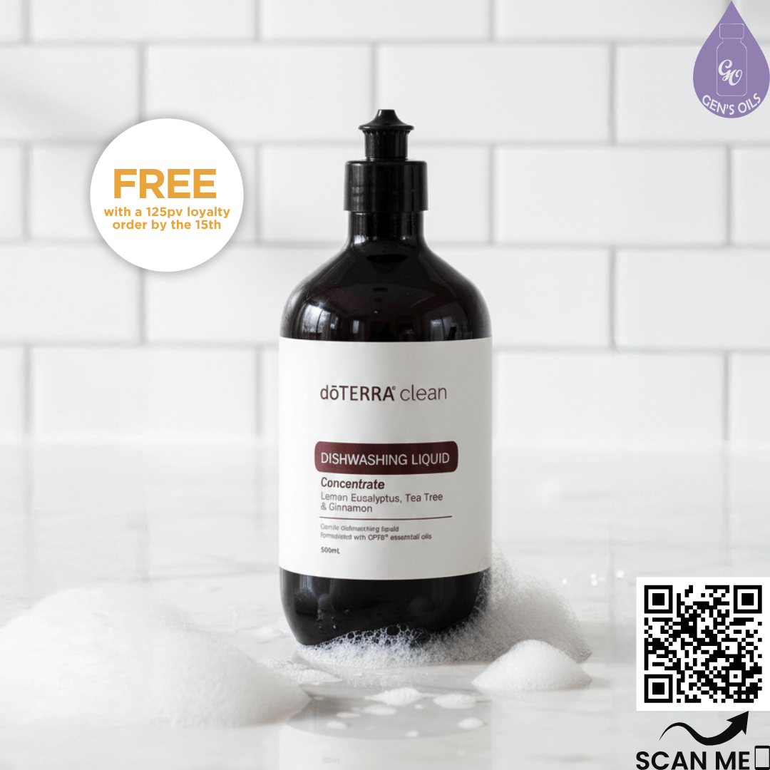 Product of the Month. Clean Dishwashing liquid. FREE with a 125pv LRP order by 15 October.