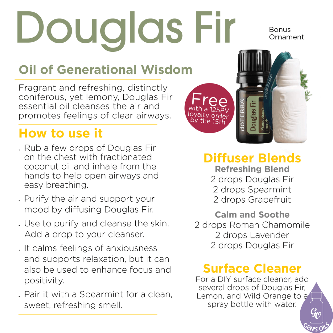 Douglas Fir: Oil of Generational Wisdom 