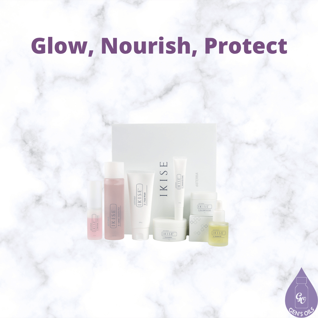 IKISE Skincare Range. Glow, Nourish, Protect