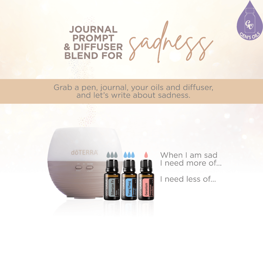 Sadness Journal & Diffuser Blend