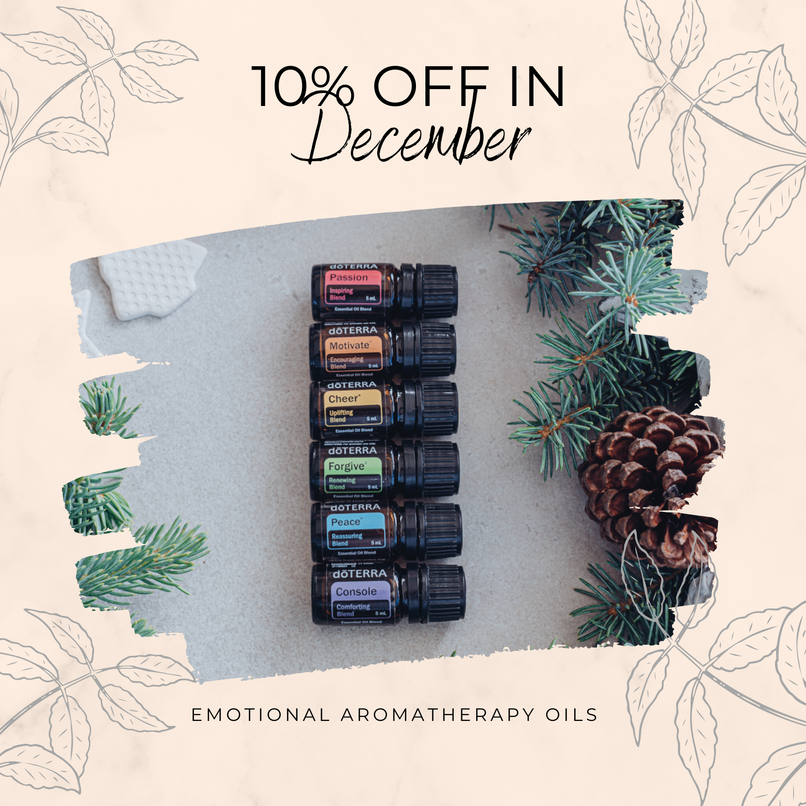 10% off in December - Emotional Aromatherapy oils