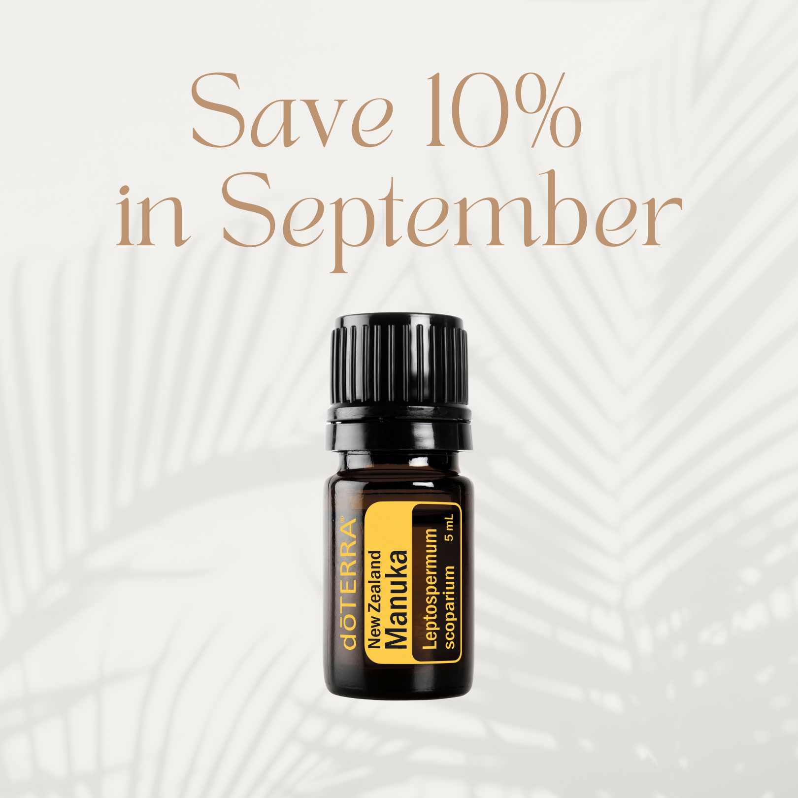 Save 10% in September - Mankua Oil 5mL