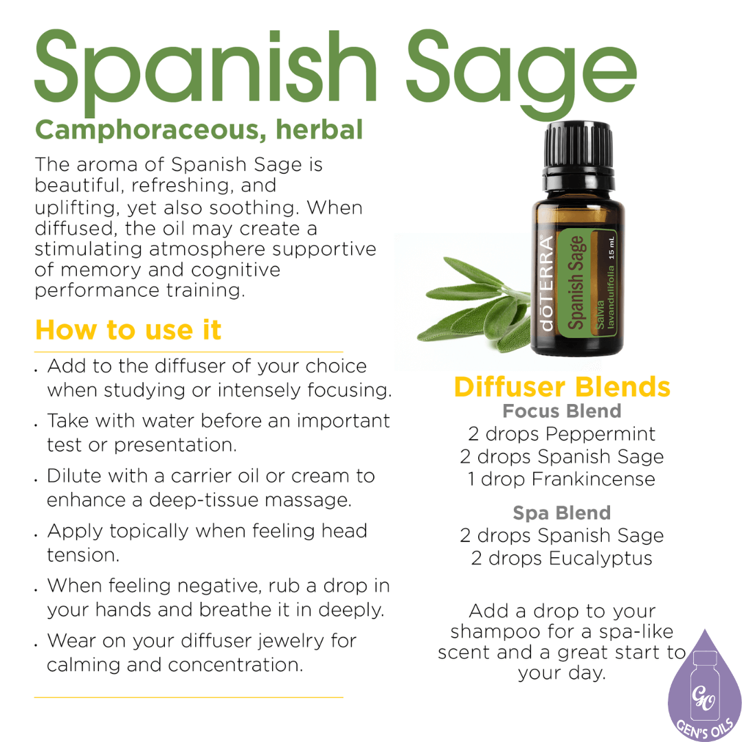 Spanish Sage Uses