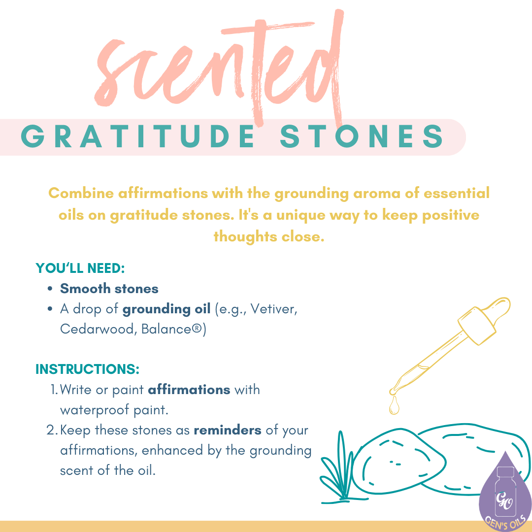 Scented Gratitude Stones