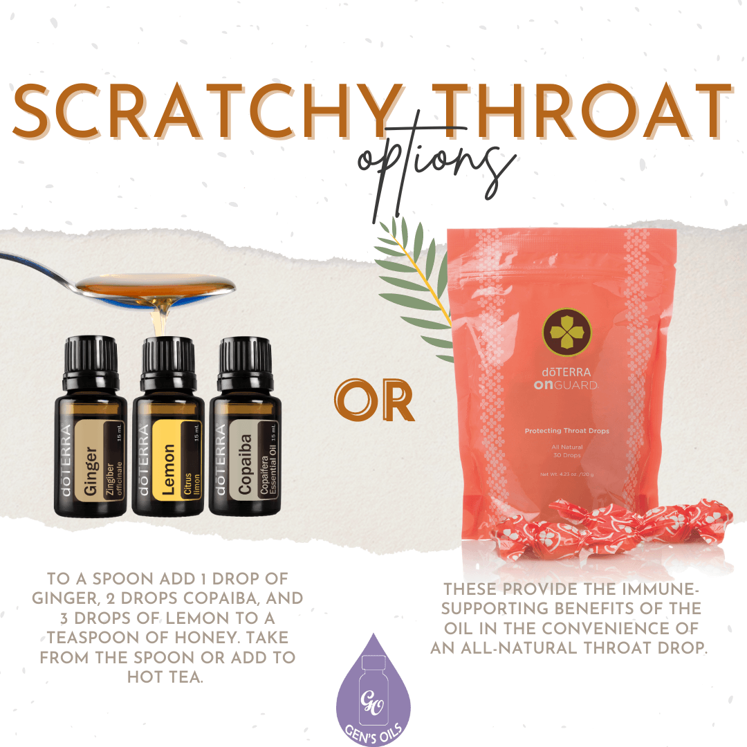 Scratchy Throat options