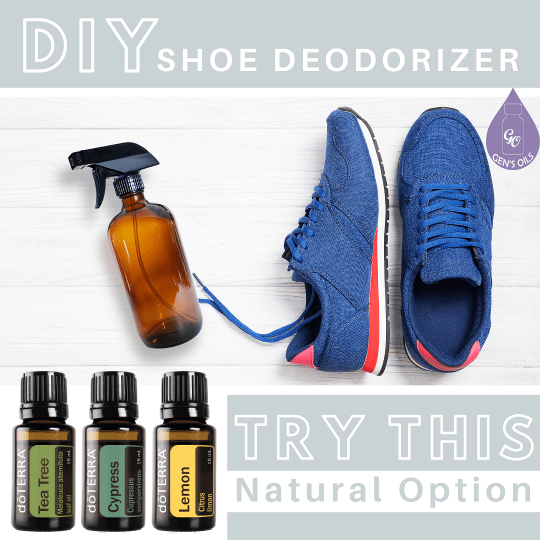 DIY shoe deodorizer. Try this natural option.
