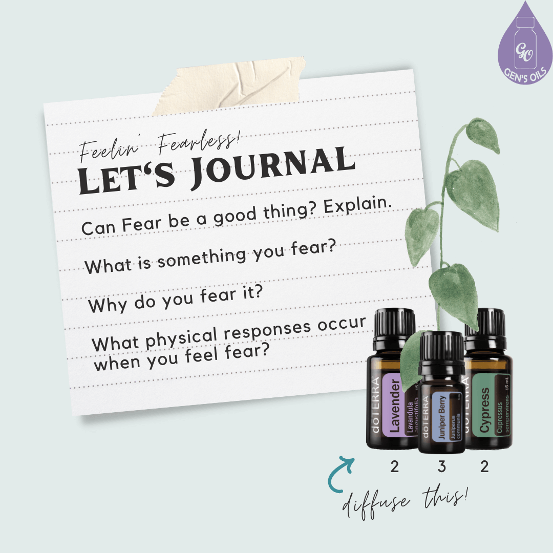 Fear Journal Prompt