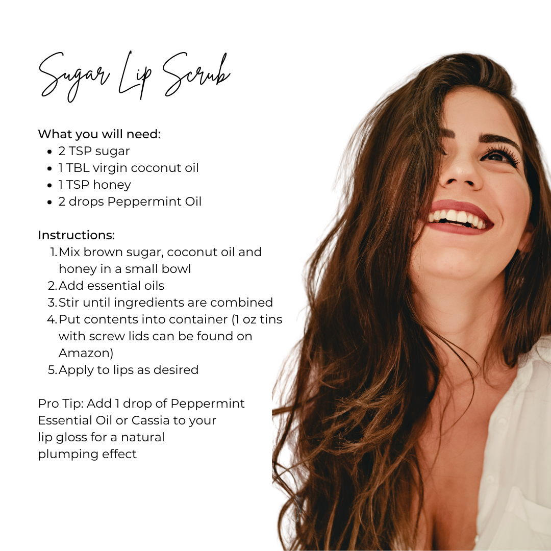 Sugar lip scrub recipe