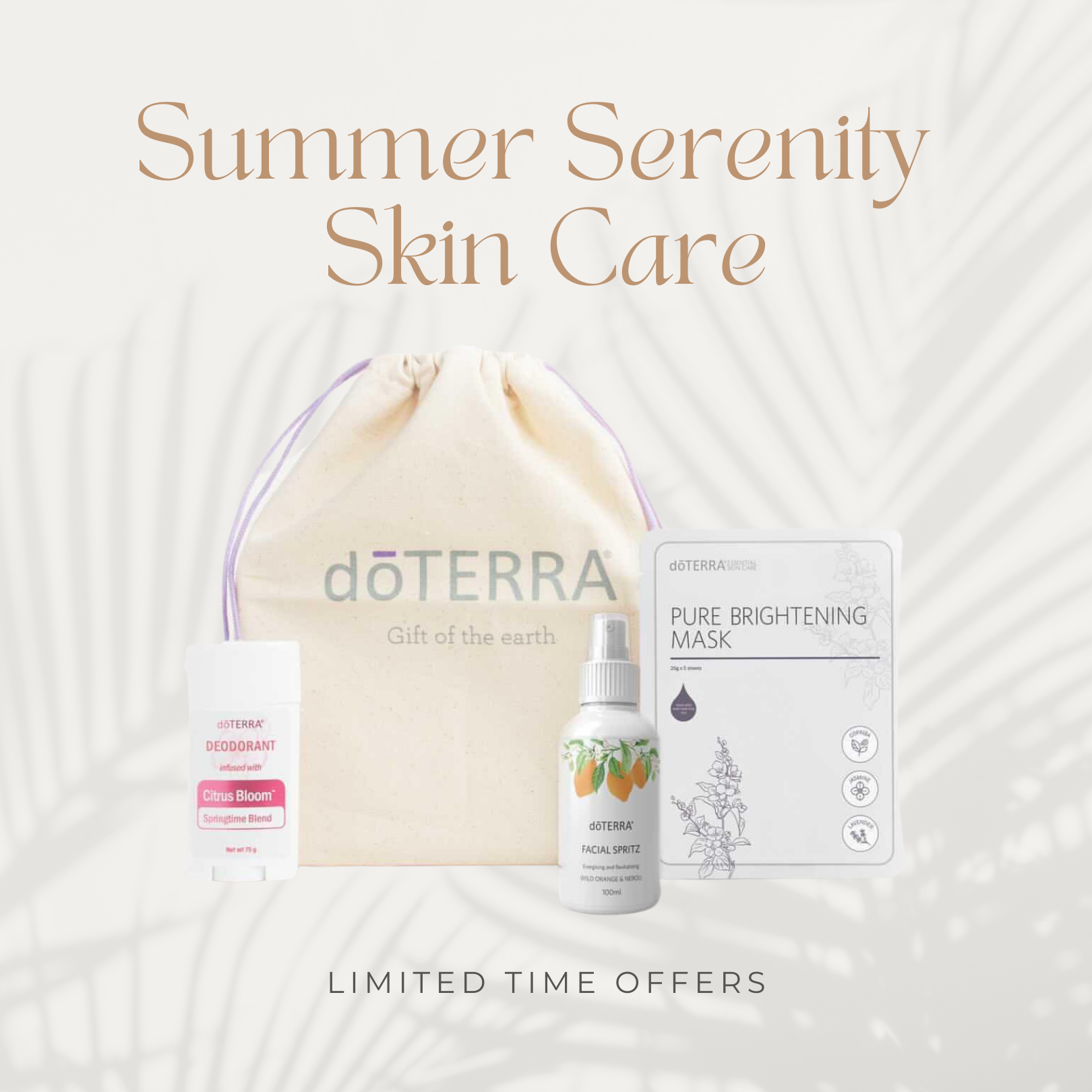 Summer Serenity Skin Care