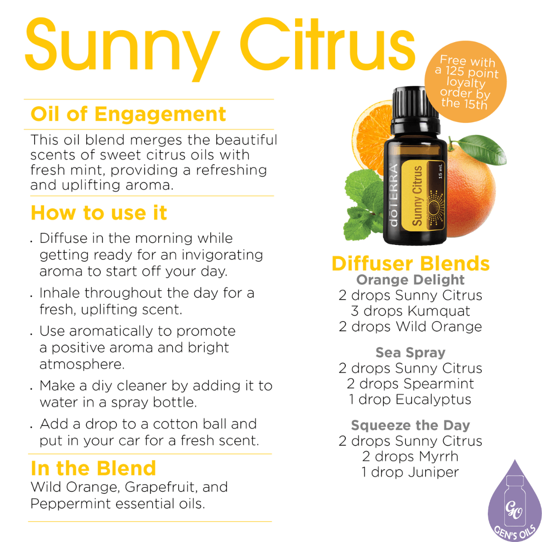 Product of the Month - Sunny Citrus