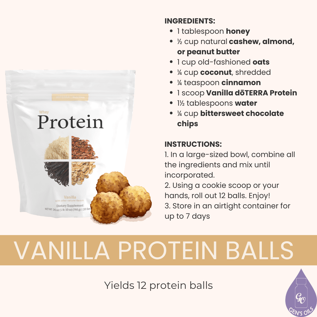 Vanilla Protein Balls recipe